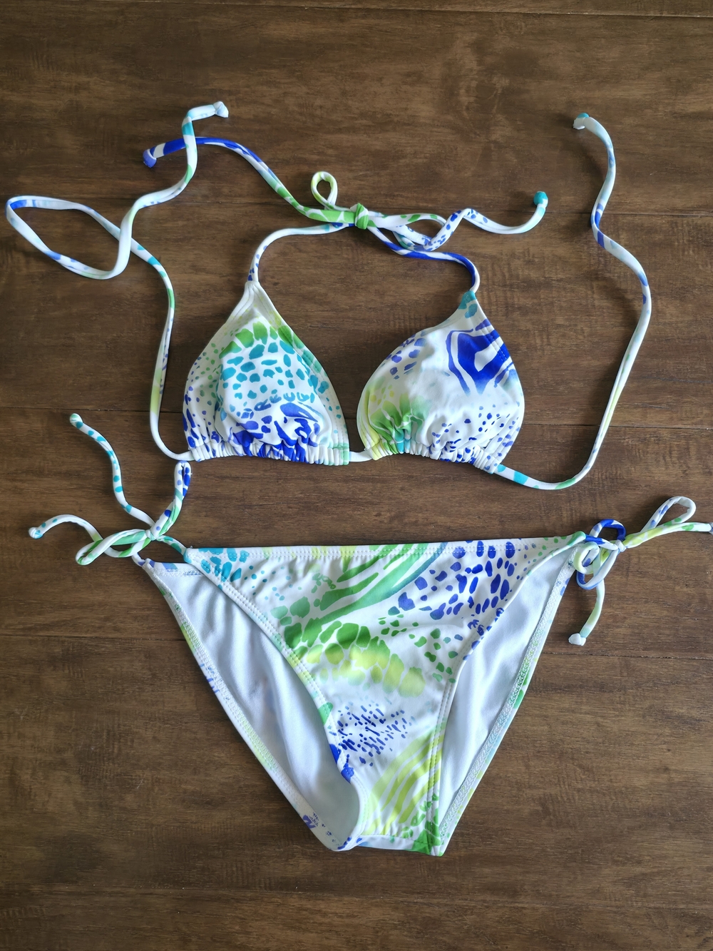 Reef Watercolor String Bikini